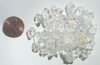 50 7mm Crystal AB Bell Flowers